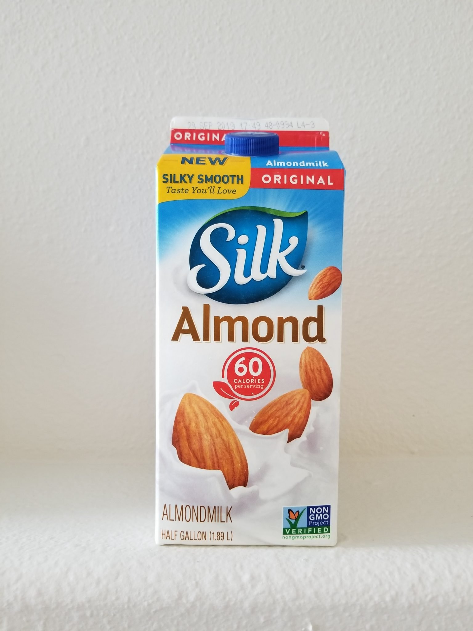 Silk Almond Milk Original Our GoTo Plantbased Milk Be Meatless