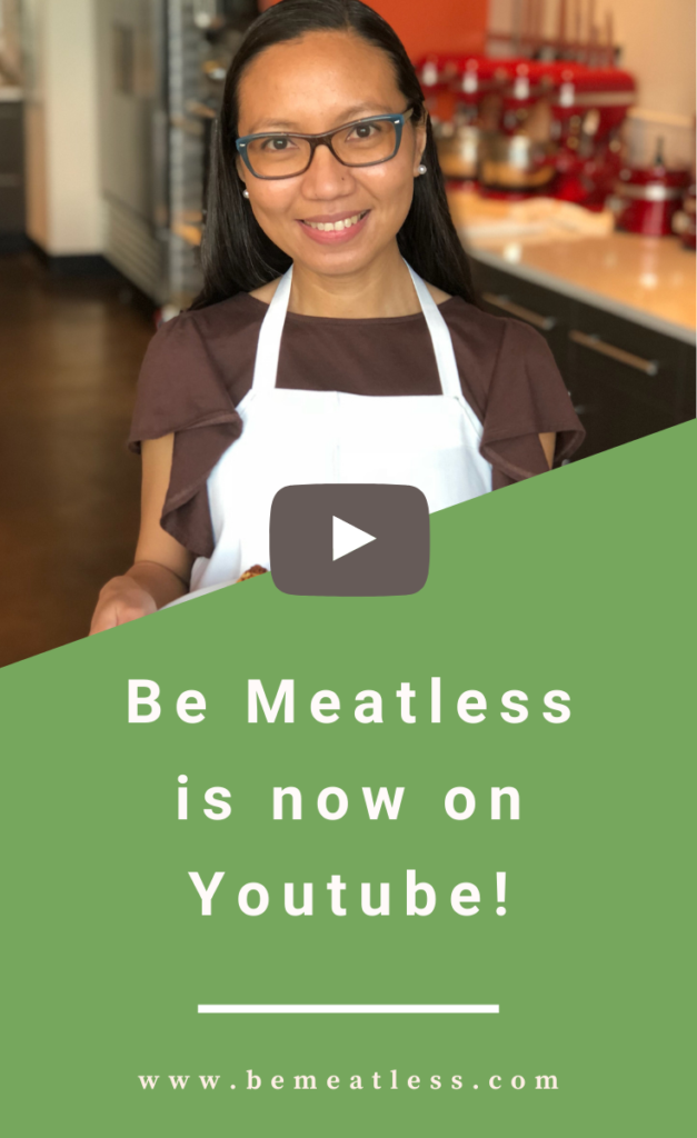 Be Meatless Youtube Channel for Pinterest